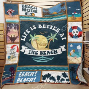 Beach9 M290712 Beach Quilt Blanket  Quilt